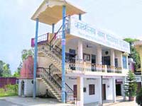 Panchayat Bhawan building at Kuther village in Chamba.