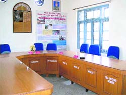 A view of conference hall in the village