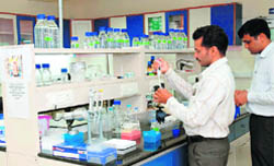 DNA specialist Pandu Guguloth works at Forensic Science Laboratory, Madhuban,