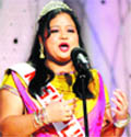 Great Indian Laughter Challenge-IV finalist Bharti Singh.