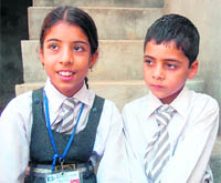 Sheetal Devi and Rishant Kumar who are yet to come out of the trauma of the encounter.