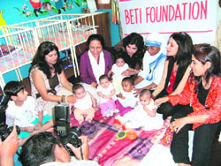 The Beti Foundation of India has taken up the cause of good health for the girl child