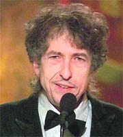 Musician Bob Dylan, born Robert Zimmerman, is believed to have changed his name after reading poet Dylan Thomas