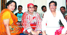 London-based NRI Varun Narang is in Amritsar to take part in the famous Langoor mela.