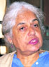 Supreme Court lawyer Indira Jaising. 