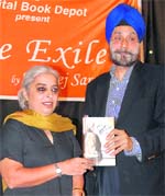 Navtej Sarna at the book release function at Panjab University