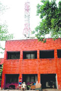 The community centre at Ram Darbar cries for upkeep.