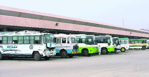 The newly renovated ISBT in Ludhiana. 