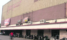 A year after the powerful bomb blast rocked the Shingar Cinema on this day, life went on as normal in the cinema hall that witnessed a usual rush today.