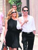 Jennifer Lopez and Marc Anthony