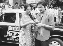 A scene from the movie Welcome To Sajjanpur