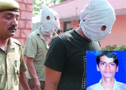 Two persons arrested for the kidnap and murder of 18-year-old Sandeep (inset) in New Delhi