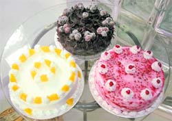 A not-too-sugary cake at Monica Pies & Puddings
