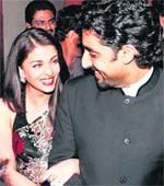 Aishwarya and Abhishek Bachchan