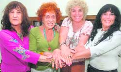 Fab Four: (L-R) Bental Niza, Primor Zipora, Miller Malka and Esther Pinchas