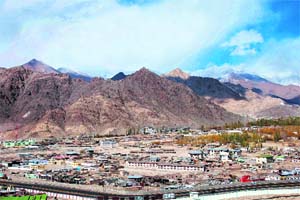A view of Leh