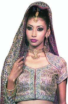The wedding trousseau this season is meant to be part of the family heirloom