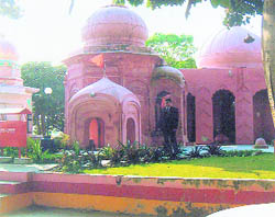 The proposed site of 36ft idol of Lord Shiva to be constructed at Payal.