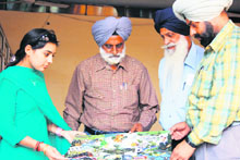 PAU officials during the inauguration of youth festival in Ludhiana on Thursday.