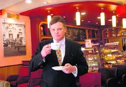 Paul Robinson, country head, Costa Coffee India