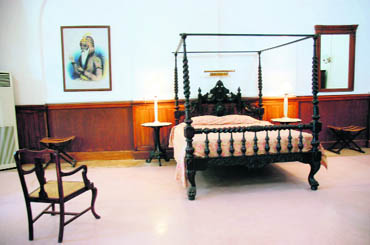  Paintings of Sikh rulers and antique furniture in suites of Baradari Palace hotel showcase heritage of Punjab   Photo: Rajesh Sachar