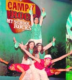 Tribune Model School children take part in ‘My School Rocks’ competition at Lubhana Bhawan, Chandigarh