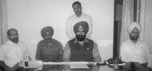 The team of vigilance department that arrested DTO.