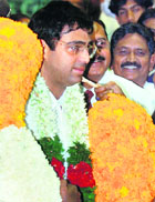 World Chess Champion Viswanathan Anand arrives in Chennai on Thursday after beating Vladimir Kramnik in World Chess Championship at Germany.