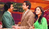 A scene from Oye Lucky! Lucky Oye.