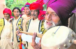 Traditional instruments attracted much attention during Chandigarh Carnival on its inaugural day at Leisure Valley in Sector 10