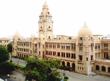 The KMC building in Karachi, the city where Asif Nooranis family settled after 