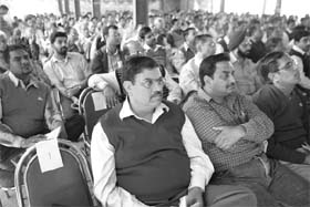 Micro-observers being trained at Multipurpose School at Bharatpur in Rajasthan