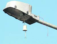 Streetlights in Sector 50, Chandigarh, have been out of order for the past one week