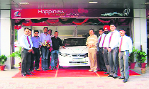 The Harmony Honda dealer rolls out the new Civic Hybrid in the tricity.