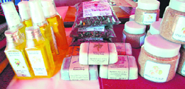 Various products manufactured by Jagriti.