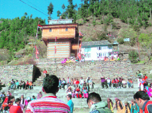 A temple in Chopal.