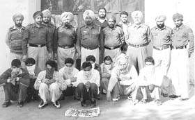 Gang members accused of stealing tubewell engine with CIA staff in Ropar