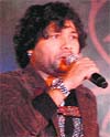 Playback singer Kailash Kher