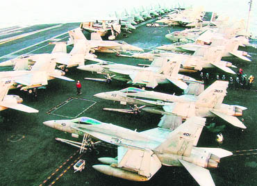 Airport At Sea on the National Geographic Channel checks out aircraft carrier USS Ronald Reagan 
