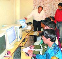 Rehabilitation: Once drug addicts, now get training in computer in Gurdaspur.