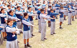 Students of CT group of institutions take a pledge on improving reading habits