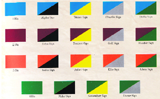 Battalion and Squadron colours.