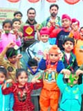 Winners of the Mohali District Skating Championship