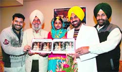 Pammi Bai during the release of his new album in Ludhiana