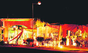 A marriage function, in progress on the premises of Jammu University on Sunday. 