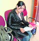 Afghan woman Sabra in Pitthoragarh. 
