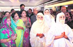 Jain Sadhvis at the Jain Bhagvati Diksha Samaroh in Ludhiana