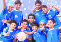 St. Kabir School, Sector 26, after defeating St Xavier's School, Sector 44, in the semi-finals on Sunday.