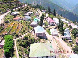 A view of the Pangi valley. 