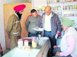 The SMO, Jagraon, conducts a raid at a clinic